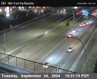 NB 15 & Via Rancho Pkwy