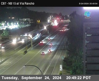 NB 15 & Via Rancho Pkwy