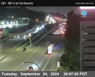 NB 15 & Via Rancho Pkwy