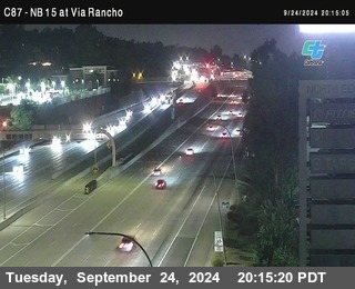 NB 15 & Via Rancho Pkwy