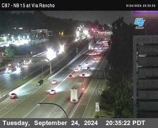 NB 15 & Via Rancho Pkwy