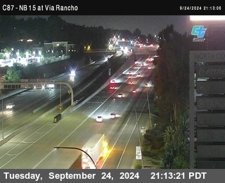 NB 15 & Via Rancho Pkwy