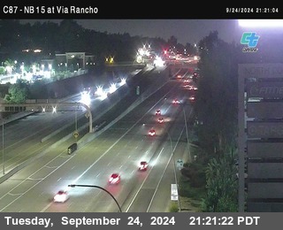 NB 15 & Via Rancho Pkwy