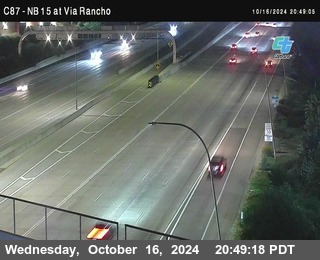 NB 15 & Via Rancho Pkwy