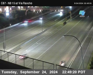 NB 15 & Via Rancho Pkwy