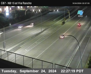 NB 15 & Via Rancho Pkwy