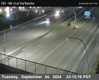 NB 15 & Via Rancho Pkwy