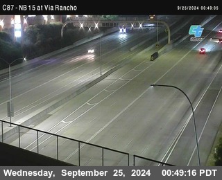 NB 15 & Via Rancho Pkwy