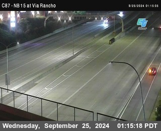 NB 15 & Via Rancho Pkwy