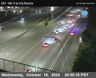 NB 15 & Via Rancho Pkwy