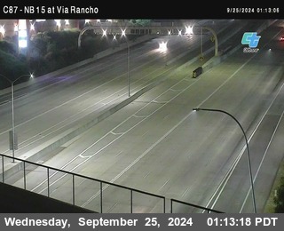 NB 15 & Via Rancho Pkwy