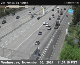 NB 15 & Via Rancho Pkwy