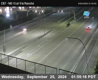 NB 15 & Via Rancho Pkwy