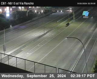 NB 15 & Via Rancho Pkwy