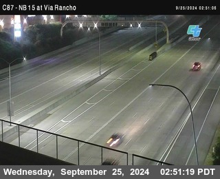 NB 15 & Via Rancho Pkwy