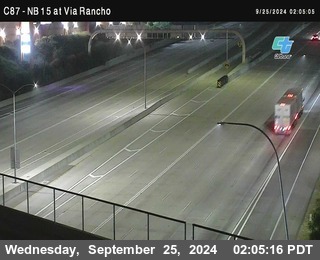 NB 15 & Via Rancho Pkwy