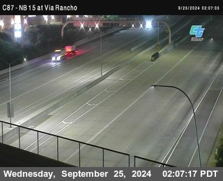 NB 15 & Via Rancho Pkwy