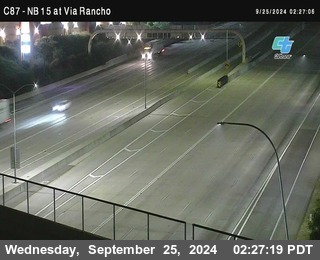 NB 15 & Via Rancho Pkwy