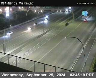 NB 15 & Via Rancho Pkwy