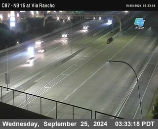 NB 15 & Via Rancho Pkwy