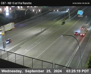 NB 15 & Via Rancho Pkwy