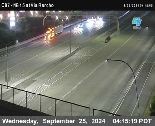 NB 15 & Via Rancho Pkwy