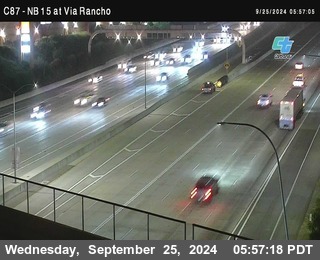 NB 15 & Via Rancho Pkwy