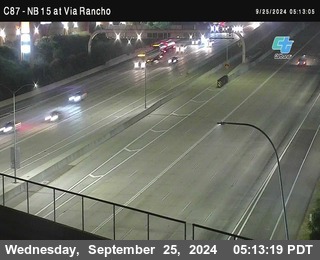 NB 15 & Via Rancho Pkwy