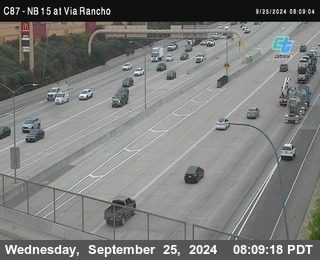 NB 15 & Via Rancho Pkwy