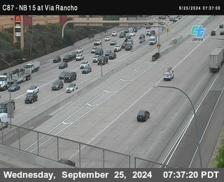 NB 15 & Via Rancho Pkwy