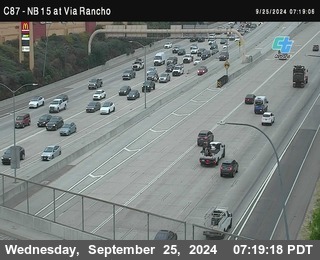 NB 15 & Via Rancho Pkwy