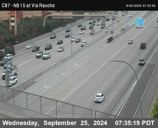 NB 15 & Via Rancho Pkwy