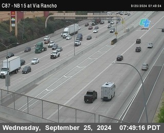 NB 15 & Via Rancho Pkwy