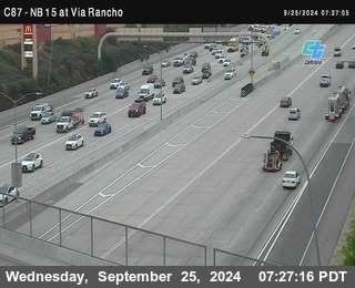 NB 15 & Via Rancho Pkwy