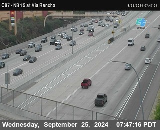 NB 15 & Via Rancho Pkwy