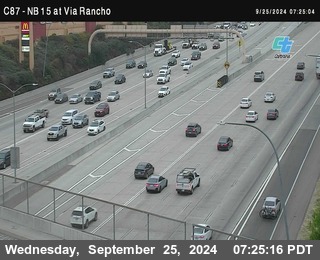 NB 15 & Via Rancho Pkwy