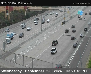 NB 15 & Via Rancho Pkwy