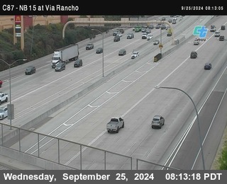 NB 15 & Via Rancho Pkwy