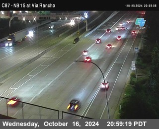 NB 15 & Via Rancho Pkwy