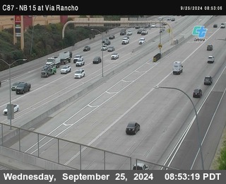 NB 15 & Via Rancho Pkwy