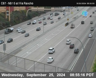 NB 15 & Via Rancho Pkwy