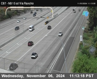 NB 15 & Via Rancho Pkwy