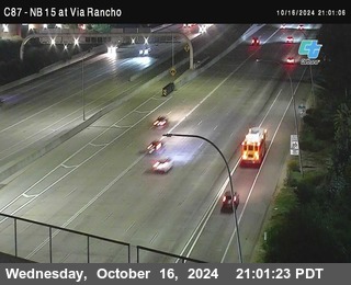 NB 15 & Via Rancho Pkwy