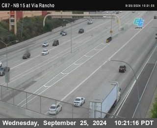 NB 15 & Via Rancho Pkwy