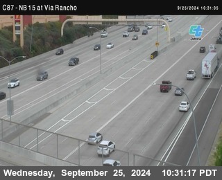 NB 15 & Via Rancho Pkwy