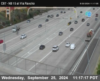 NB 15 & Via Rancho Pkwy