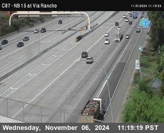 NB 15 & Via Rancho Pkwy