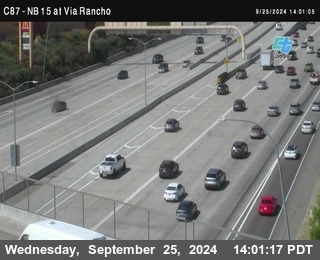 NB 15 & Via Rancho Pkwy