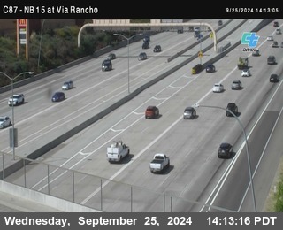 NB 15 & Via Rancho Pkwy