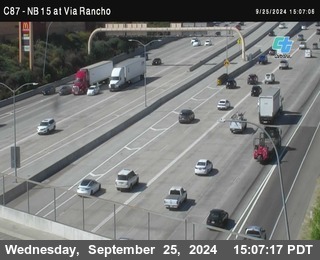 NB 15 & Via Rancho Pkwy